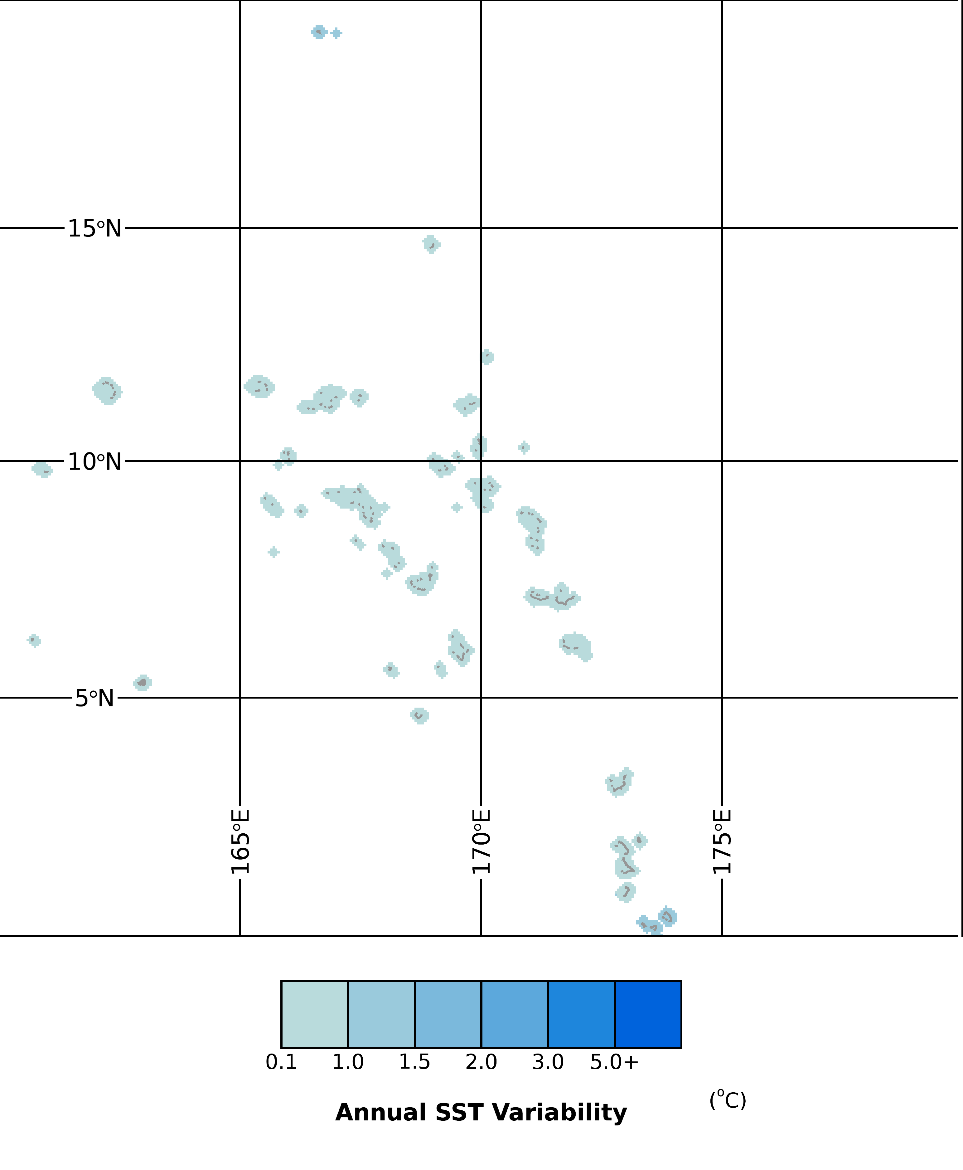 Regional Annual SST Variability