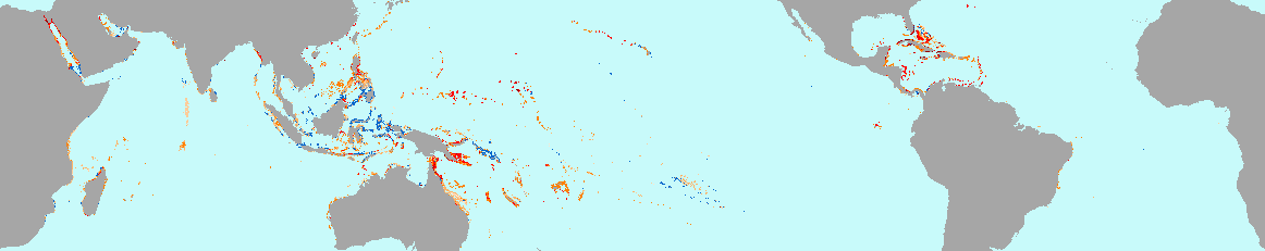 Time between Bleaching-level Heat Stress Events (DHW≥4)