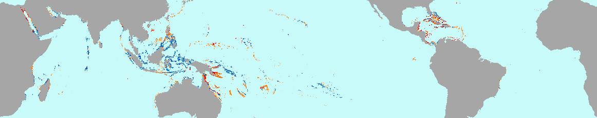 Time between Severe Heat Stress Events (DHW≥8)