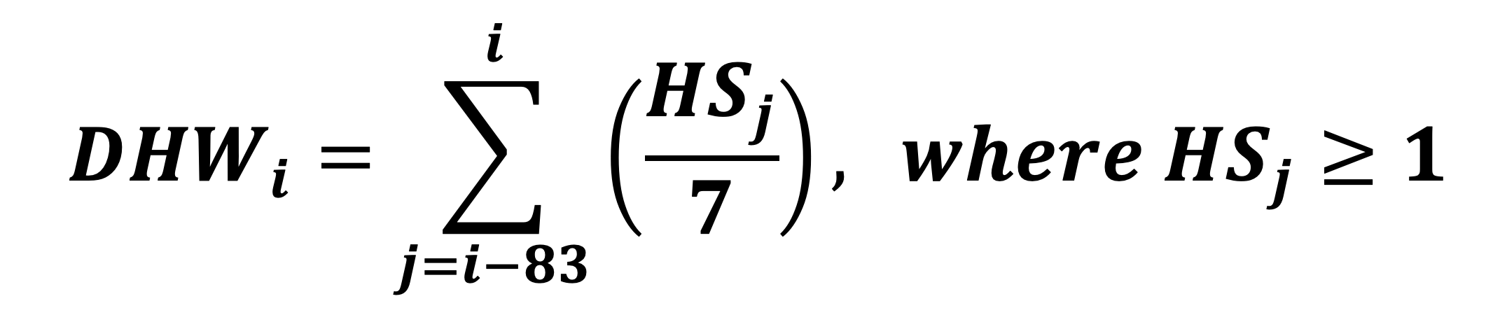 DHW formula