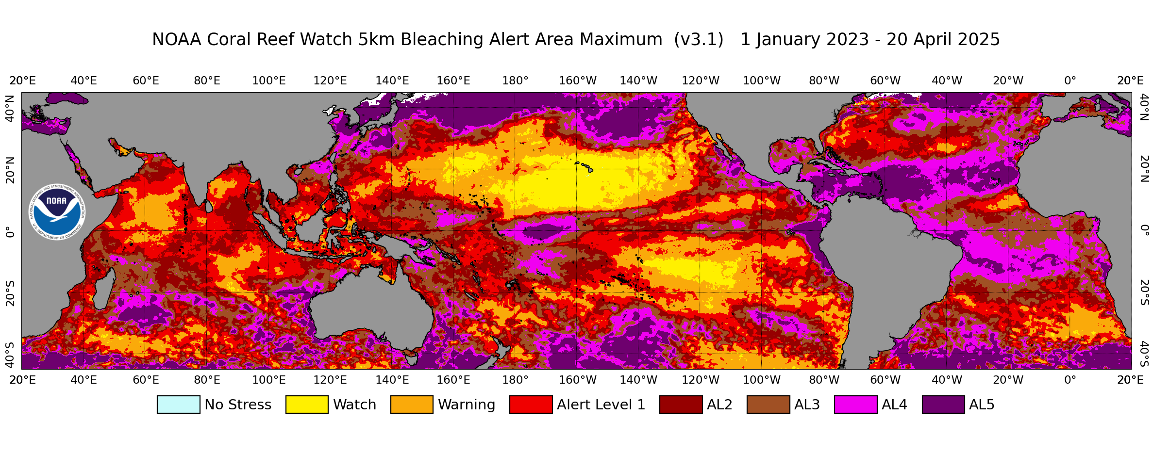 NOAA confirms 4th global coral bleaching event